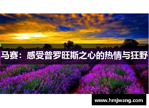 马赛：感受普罗旺斯之心的热情与狂野